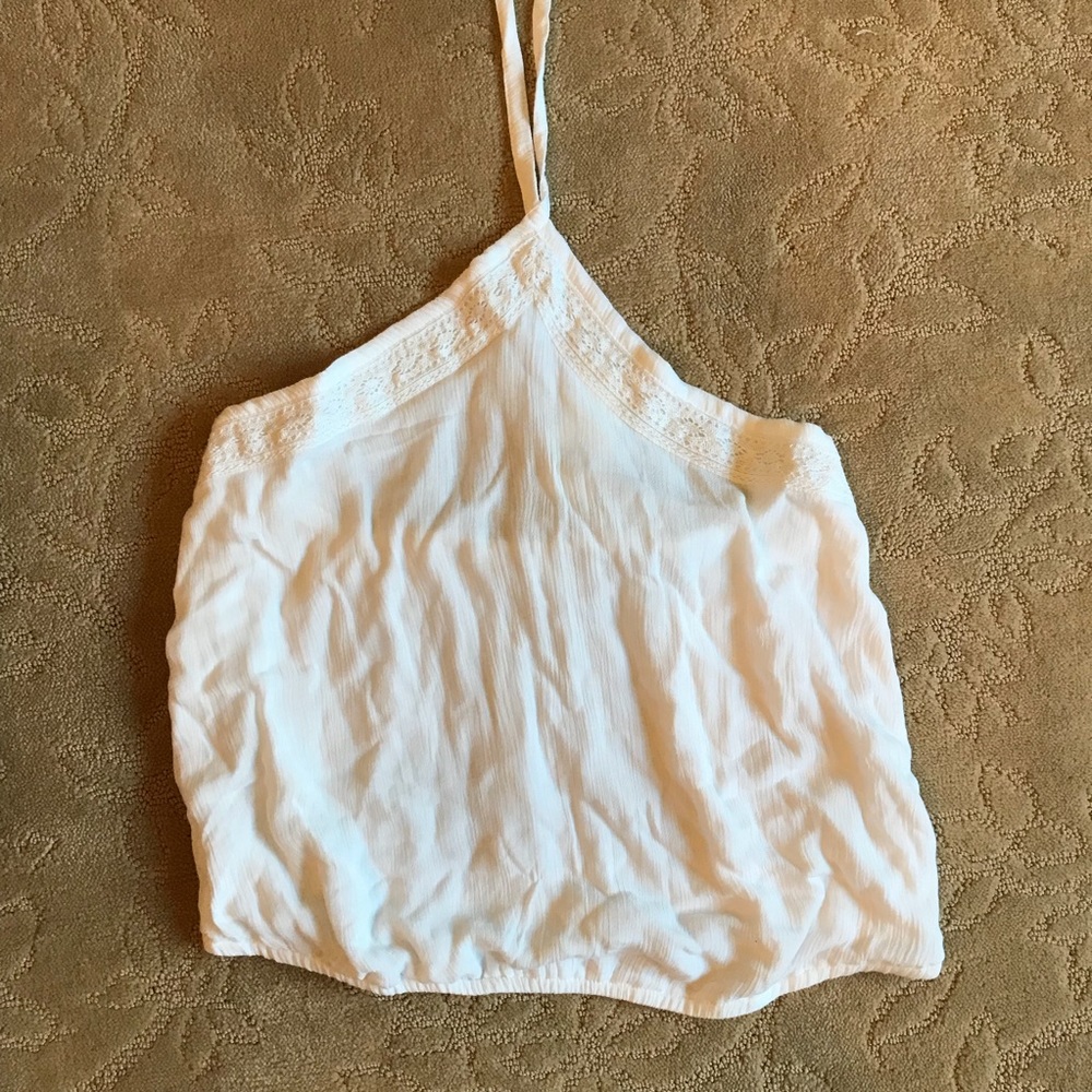 3/$25 🔥 White Hollister Halter Top 😍